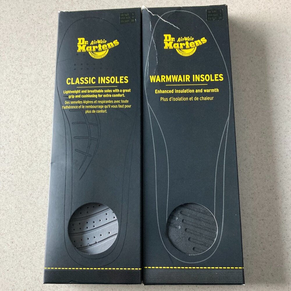 Dr. Martens Shoe Insoles - 2 Pair - NWT - Women Size 6 - Picture 10 of 12